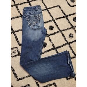 Big star low rise boot cut jeans 26L